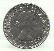 Australia - 6 Pence 1962 (Km# 58)