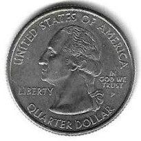 USA - 25 Cents 2001 (Km# 332) Vermont