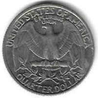 USA - 25 Cents 1980 (Km# 164a)