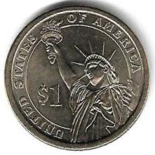 USA - 1 Dolar 2009 (Km# 450) William H. Harrison