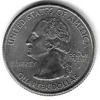 USA - 25 Cents 2002 (Km# 332) Louisiana