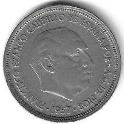 Espanha - 50 Pesetas 1960 (Km# 788)