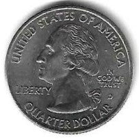 USA - 25 Cents 2009 (Km# 445) Columbia