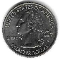 USA - 25 Cents 2008 (Km# 421) Oklahoma