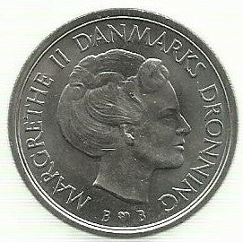 Dinamarca - 5 Kroner 1979 (Km# 863.2)