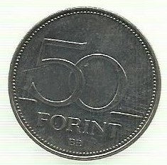 Hungria - 50 Forint 2014 (Km# 850)