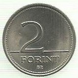 Hungria - 2 Forint 1994 (Km# 693)