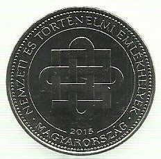 Hungria - 50 Forint 2015 (Km# 896) Memorial historico