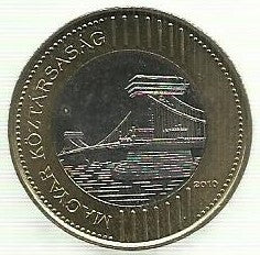 Hungria - 200 Forint 2010 (Km# 826)