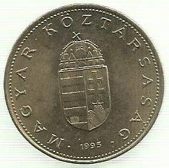 Hungria - 100 Forint 1995 (Km# 698)