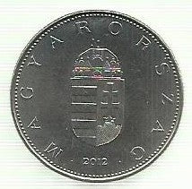 Hungria -10 Forint 2012 (Km# 848)