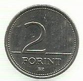 Hungria - 2 Forint 2000 (Km# 693)