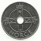 Noruega - 1 Krone 2007 (Km# 462)