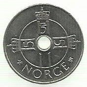 Noruega - 1 Krone 2000 (Km# 462)