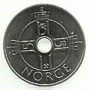 Noruega - 1 Krone 2010 (Km# 462)