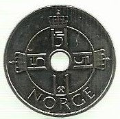 Noruega - 1 Krone 2016 (Km# 462)