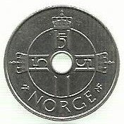 Noruega - 1 Krone 2006 (Km# 462)