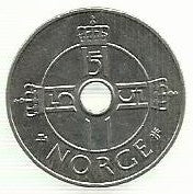 Noruega - 1 Krone 1997 (Km# 462)