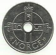 Noruega - 1 Krone 2005 (Km# 462)