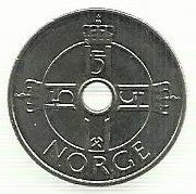 Noruega - 1 Krone 2015 (Km# 462)