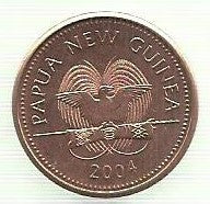 Papua Nova Guiné - 2 Toea 2004 (Km# 2)