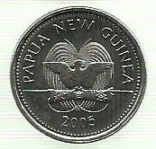 Papua Nova Guiné - 5 Toea 2005 (Km# 3a)