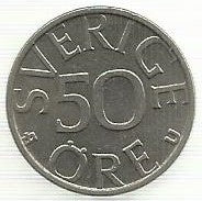 Suecia - 50 Ore 1980 (Km# 855)