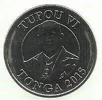 Tonga - 50 Seniti 2015 (Km# 229)