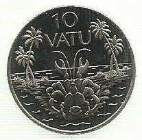 Vanuatu - 10 Vatu 2009 (Km# 6)