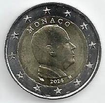 Monaco - 2 Euro 2024 (Km# ..)