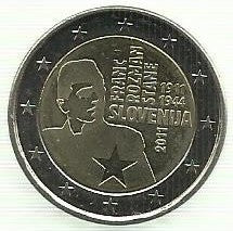 Eslovénia - 2 Euro 2011 (Km# 100) J. Franc Rozman