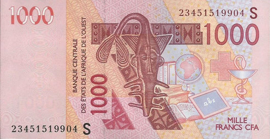 Guine Bissau - 1000 Francos 2023 (# 915s)