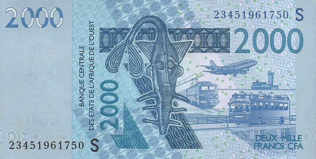 Guine Bissau - 2000 Francos 2023 (# 916s)