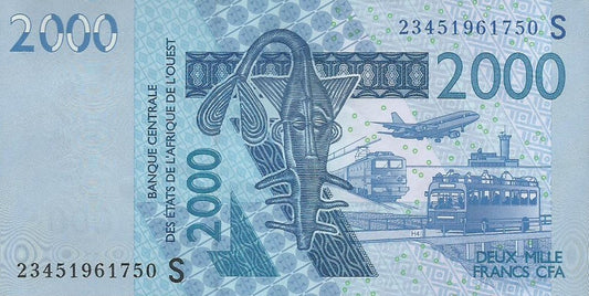 Guine Bissau - 2000 Francos 2023 (# 916s)