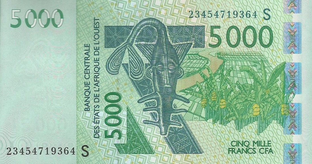 Guine Bissau - 5000 Francos 2023 (# 917s)