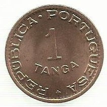 India Portuguesa - 1 Tanga 1947 (Km# 24)