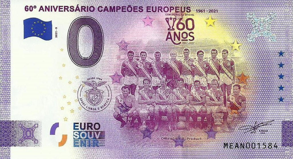 Portugal - 0 Euro 2021 (# Nl) 60º Anivº Campeoes Europeus