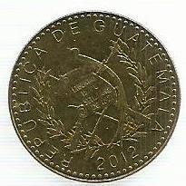 Guatemala - 50 Centavos 2012 (Km# 283)