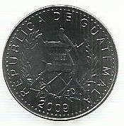 Guatemala - 10 Centavos 2009 (Km# 277)