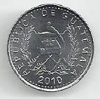 Guatemala - 5 Centavos 2010 (Km# 276)