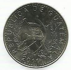 Guatemala - 25 Centavos 2011 (Km# 278)