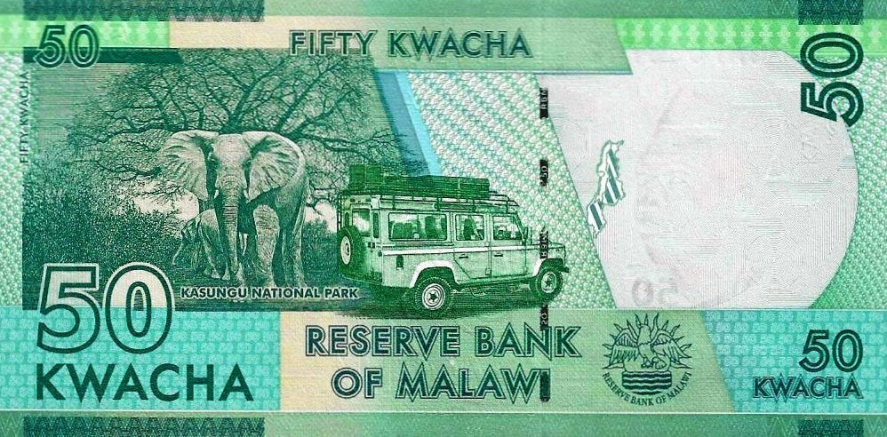 Malawi - 50 Kwacha 2020 (# 64g)