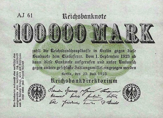 Alemanha - 100000 Marcos 1923 (# 91)