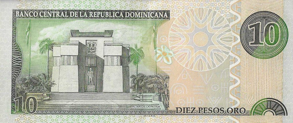 Rep. Dominicana - 10 Pesos 2003 (# 168c)