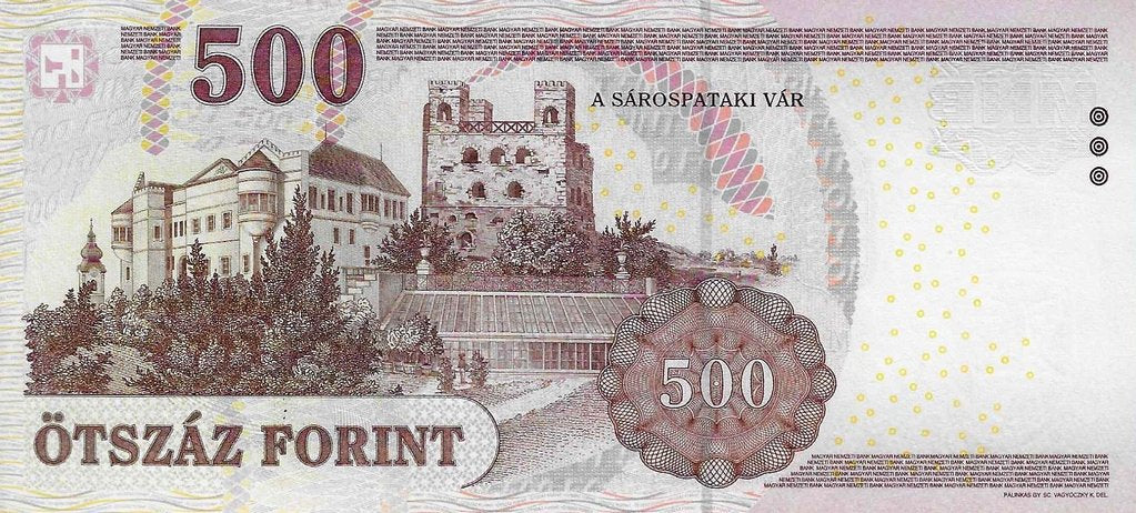 Hungria - 500 Forint 2007 (# 196a)