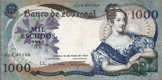 Portugal - 1000$00 1967 (# 172a)