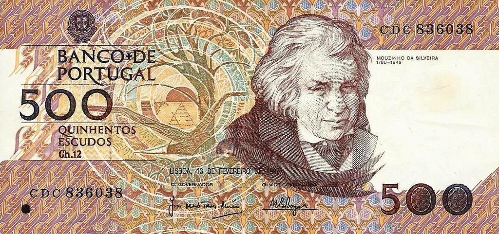 Portugal - 500$00 1992 (# 180d)