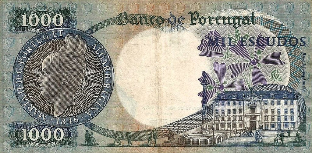 Portugal - 1000$00 1967 (# 172a)