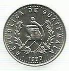 Guatemala - 5 Centavos 1990 (Km# 276.4)