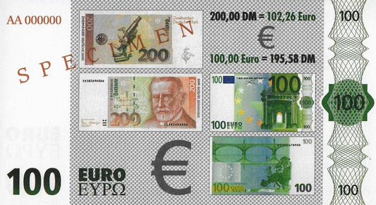 Alemanha - 100 Euro ND (# NL)